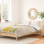 Lemon Abstract Art Duvet Cover Gallery Image 2