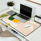 Lemon Abstract Art Desk Mat Gallery Image 2