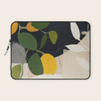 Lemon Abstract Art Laptop Sleeve Gallery Image 1