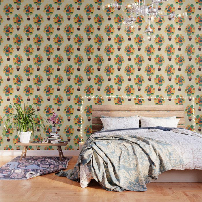 Whimsical Hot Air Balloon Wallpaper Gallery Image 3