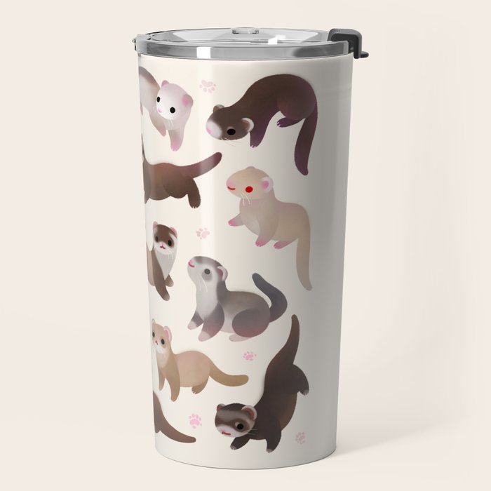 Ferret Travel Mug Gallery Image 2