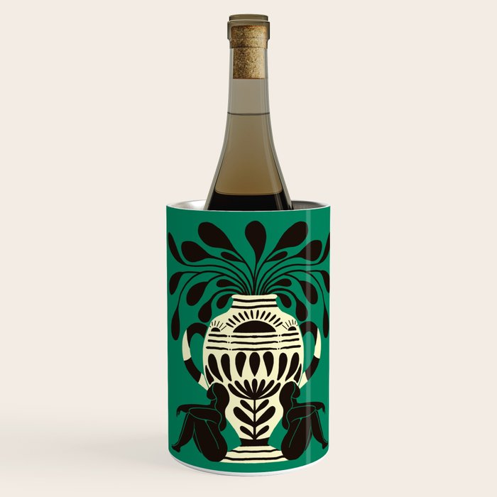 Greco Ladies and Vase Wine Chiller Gallery Image 2