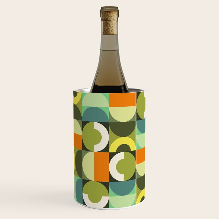 Modern Geometric 90B Wine Chiller Gallery Image 1