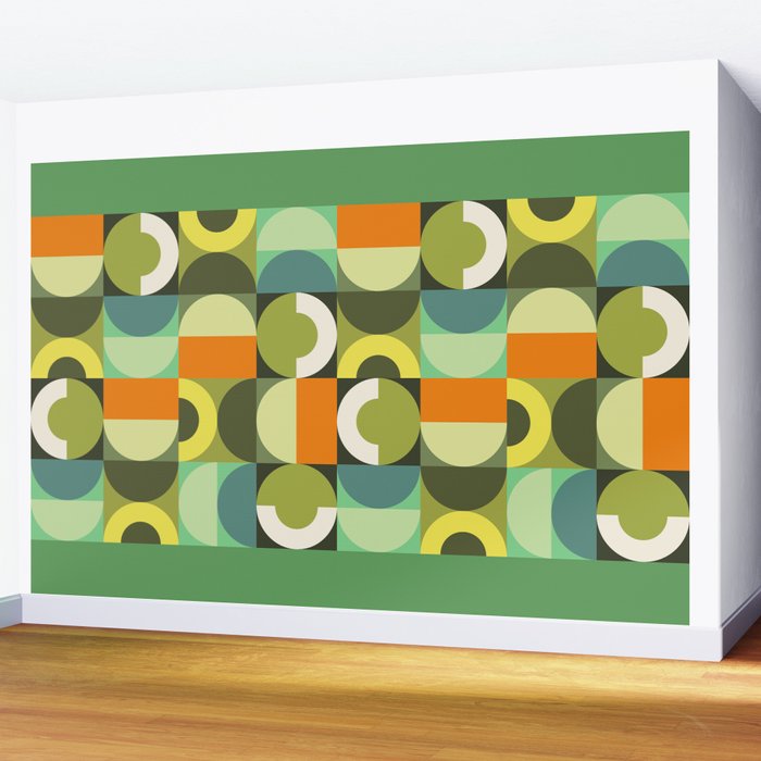 Modern Geometric 90B Wall Mural Gallery Image 2