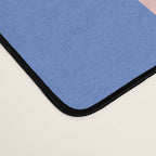Simple Stripes Pattern - Blue Pink Desk Mat Gallery Image 4
