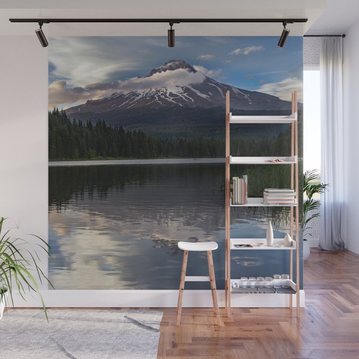Mt Hood Oregon  Wall Mural Gallery Image 1