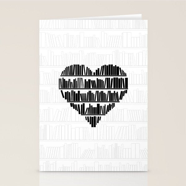 Book Lover II Stationery Card Gallery Image 1