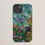 Flower Garden Riot of Colors by Gustav Klimt iPhone Case Gallery Image 29