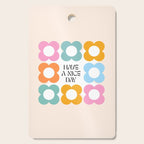 Say it with Flowers - Have a nice day! Cutting Board Gallery Image 1