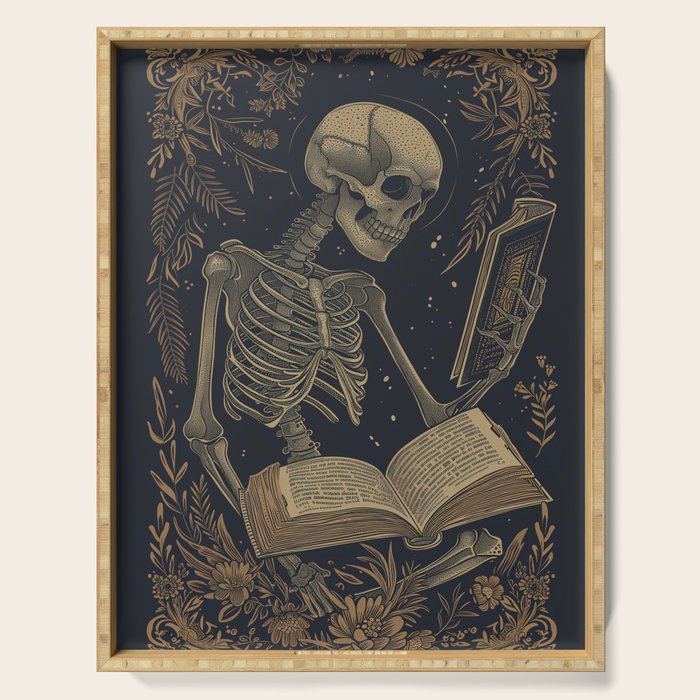 Hardcore Bookworm V Serving Tray Gallery Image 1