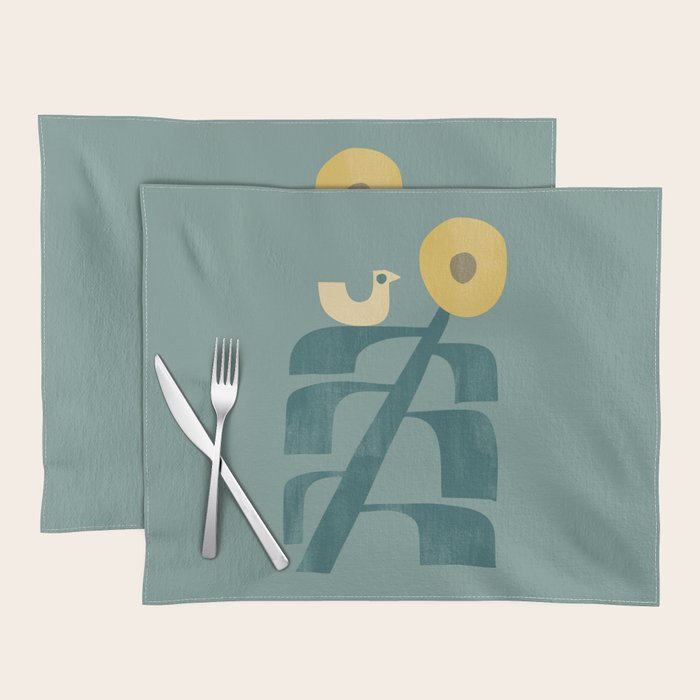 Giant sunflower Placemat Gallery Image 1