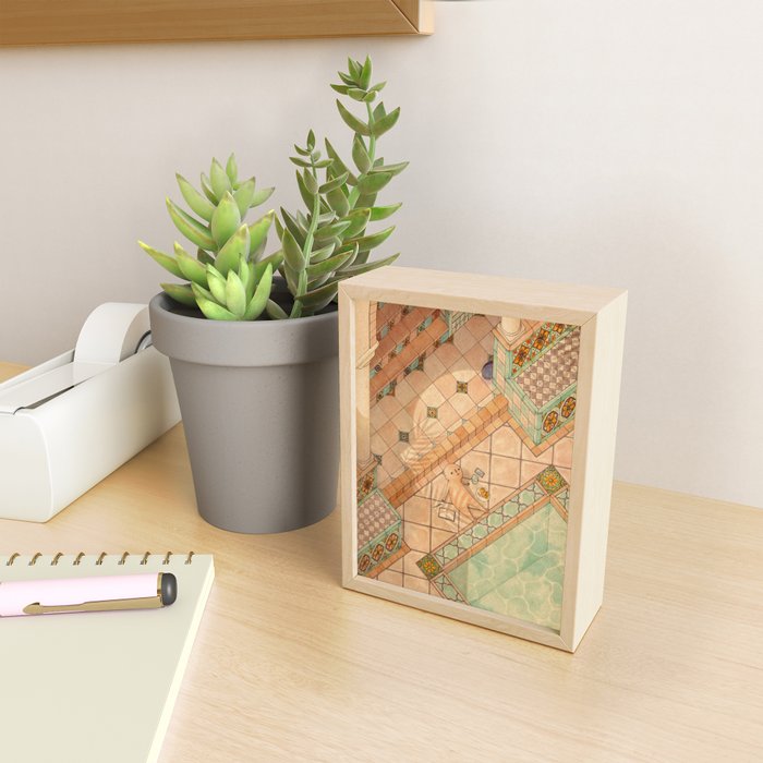 Courtyard Mini Art Print Gallery Image 2