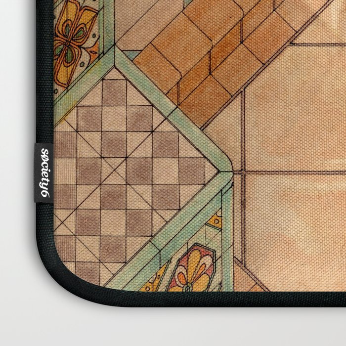 Courtyard Laptop Sleeve Gallery Image 3