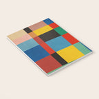 Mid-Century Modern Colorful Geometric Artwork Notebook Gallery Image 3