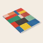 Mid-Century Modern Colorful Geometric Artwork Notebook Gallery Image 2
