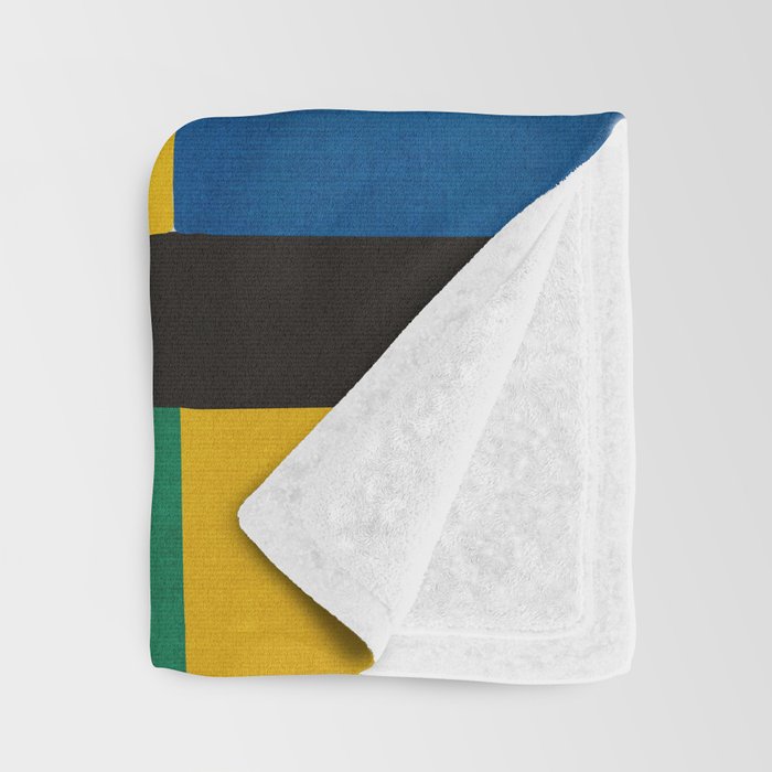 Mid-Century Modern Colorful Geometric Artwork Throw Blanket Gallery Image 3
