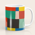 Mid-Century Modern Colorful Geometric Artwork Coffee Mug Gallery Image 1