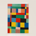 Mid-Century Modern Colorful Geometric Artwork Stationery Card Gallery Image 2