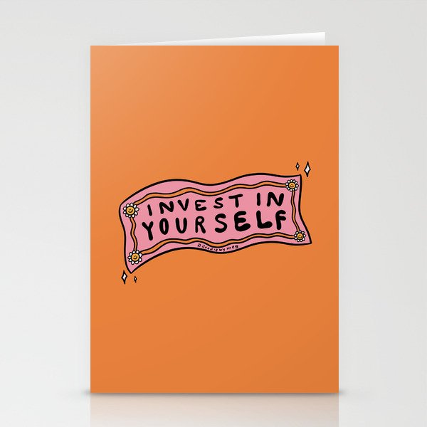 Invest In Yourself Stationery Card Gallery Image 2