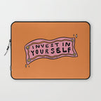 Invest In Yourself Laptop Sleeve Gallery Image 1