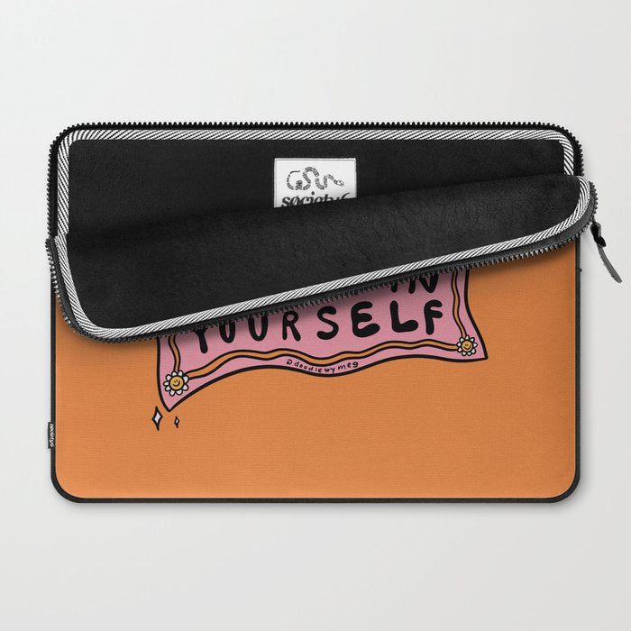 Invest In Yourself Laptop Sleeve Gallery Image 2