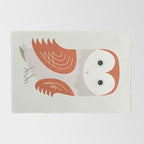 Whimsy Barn Owl Rug Gallery Image 2