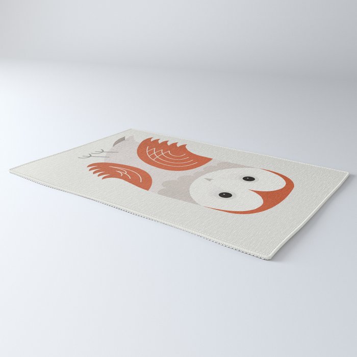 Whimsy Barn Owl Rug Gallery Image 3