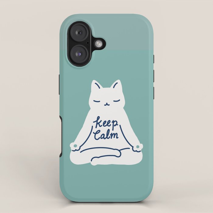 Keep Calm Cat iPhone Case Gallery Image 1