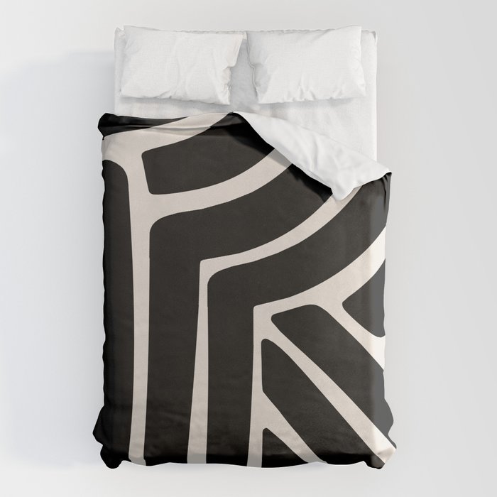 Abstract Stripes VII Duvet Cover Gallery Image 1