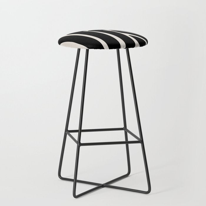 Abstract Stripes VII Stool Gallery Image 1