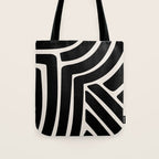 Abstract Stripes VII Tote Bag Gallery Image 1