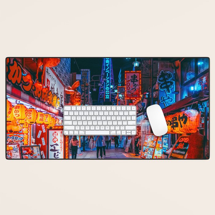 Osaka City Anime Scenes  Desk Mat Gallery Image 1