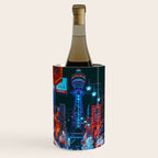 Osaka City Anime Scenes  Wine Chiller Gallery Image 1