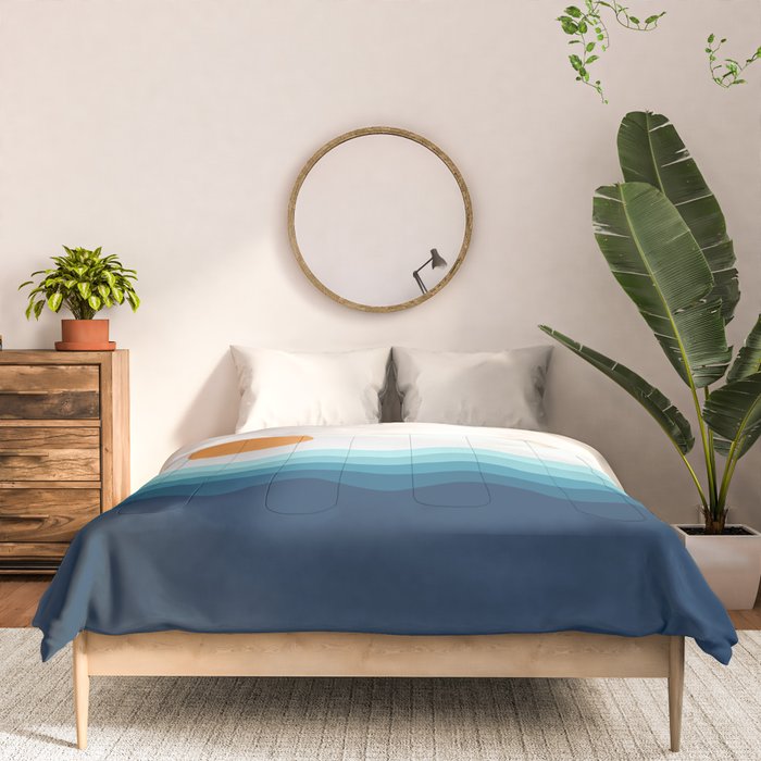 Abstract Landscape 14 Comforter Gallery Image 3