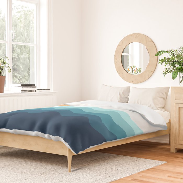 Abstract Landscape 14 Duvet Cover Gallery Image 2