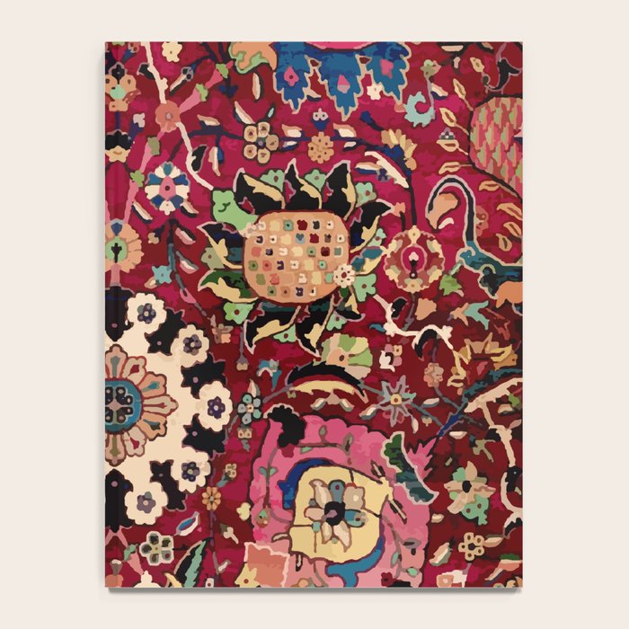 Safavid Carpet Fragment Notebook Gallery Image 4