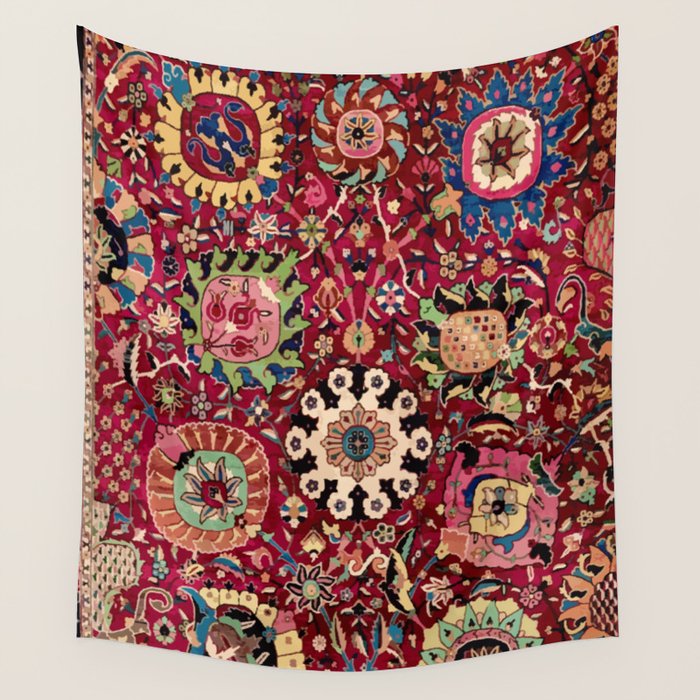 Safavid Carpet Fragment Wall Tapestry Gallery Image 1