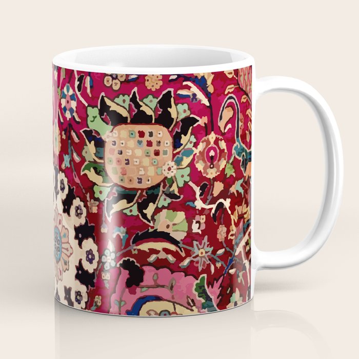 Safavid Carpet Fragment Coffee Mug Gallery Image 1