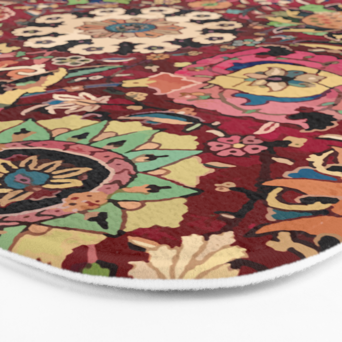 Safavid Carpet Fragment Bath Mat Gallery Image 3