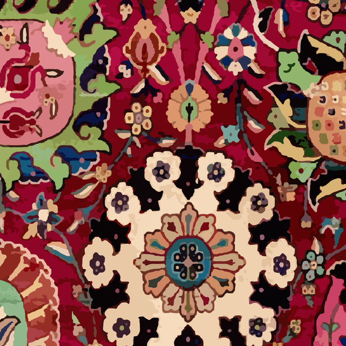 Safavid Carpet Fragment Coffee Mug Gallery Image 2