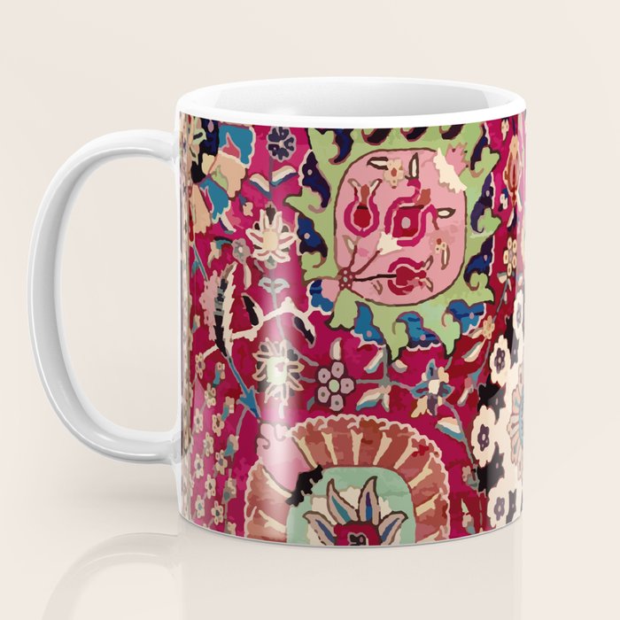 Safavid Carpet Fragment Coffee Mug Gallery Image 3