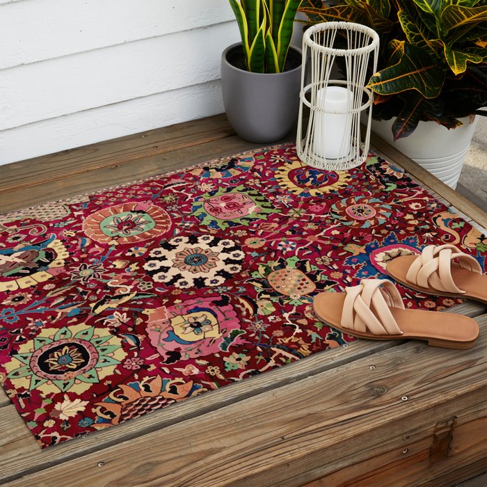 Safavid Carpet Fragment Outdoor Rug Gallery Image 2