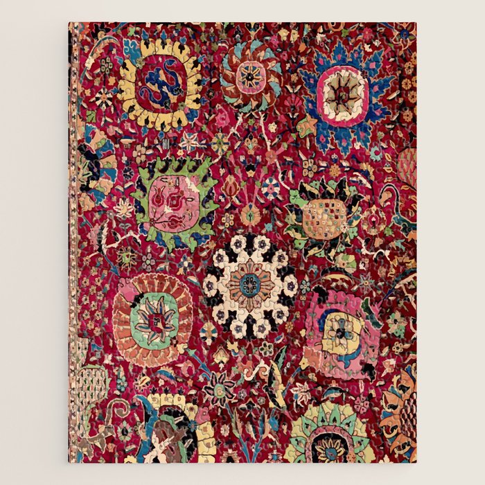 Safavid Carpet Fragment Jigsaw Puzzle Gallery Image 1