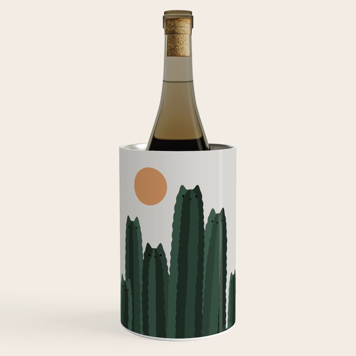 Cat and Plant 31 Wine Chiller Gallery Image 1