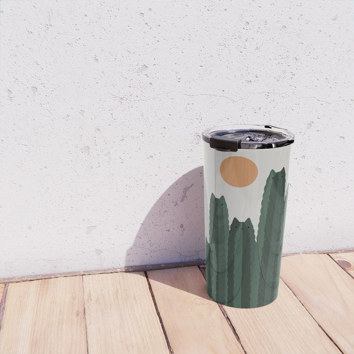 Cat and Plant 31 Travel Mug Gallery Image 4