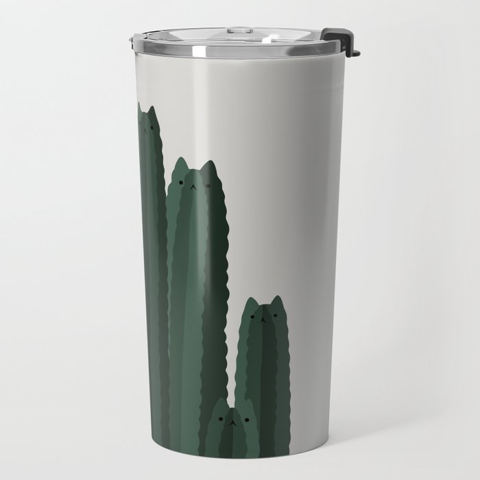 Cat and Plant 31 Travel Mug Gallery Image 2
