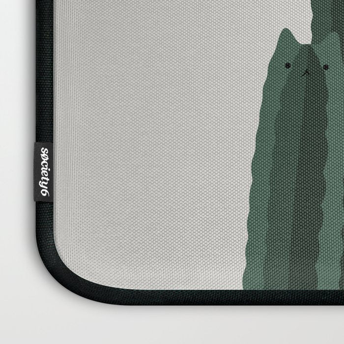 Cat and Plant 31 Laptop Sleeve Gallery Image 3