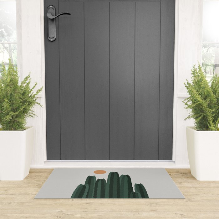 Cat and Plant 31 Welcome Mat Gallery Image 3
