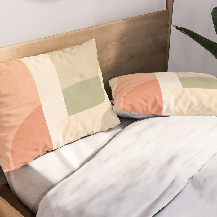Abstract Art / Shapes 44 Pillow Sham Gallery Image 2