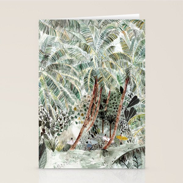 Walking Jungle Stationery Card Gallery Image 2